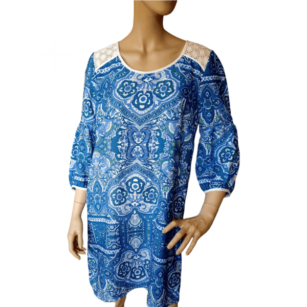 Vestido Manga Francesa