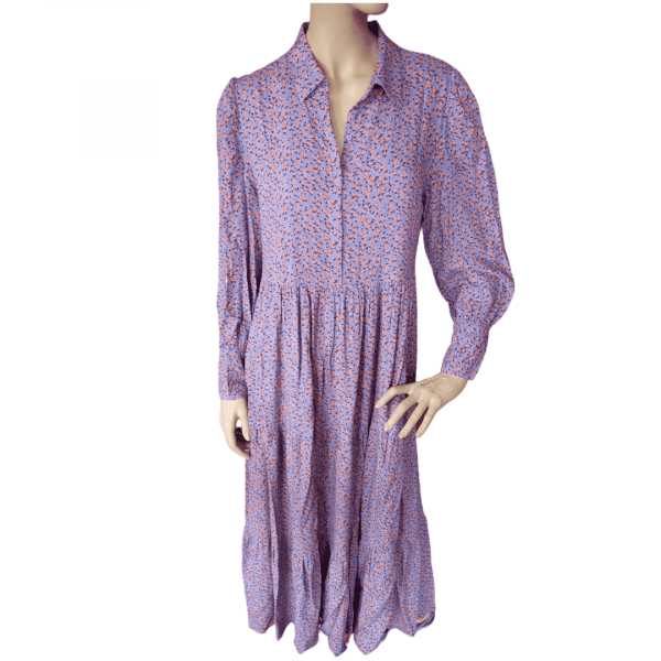 Vestido midi estampado