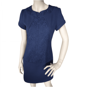 Vestido corto Marino
