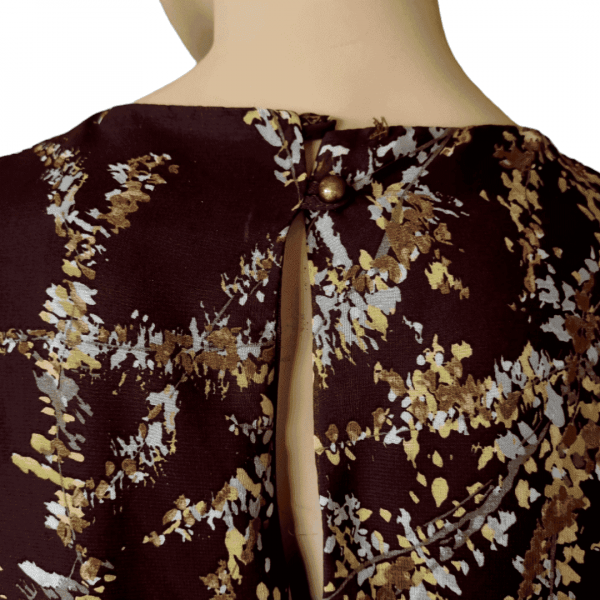 Vestido Manga Francesa Plisado - Imagen 3