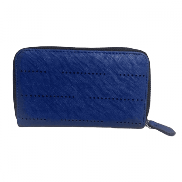 Cartera monedero azul