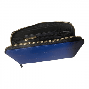 Cartera monedero azul