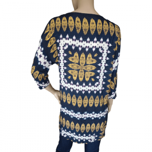 Blusón estampado