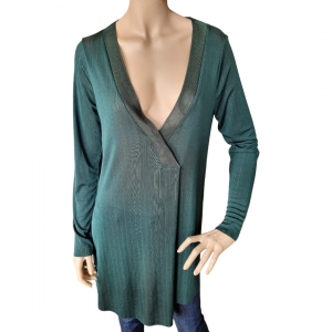 Vestido de punto de Seda