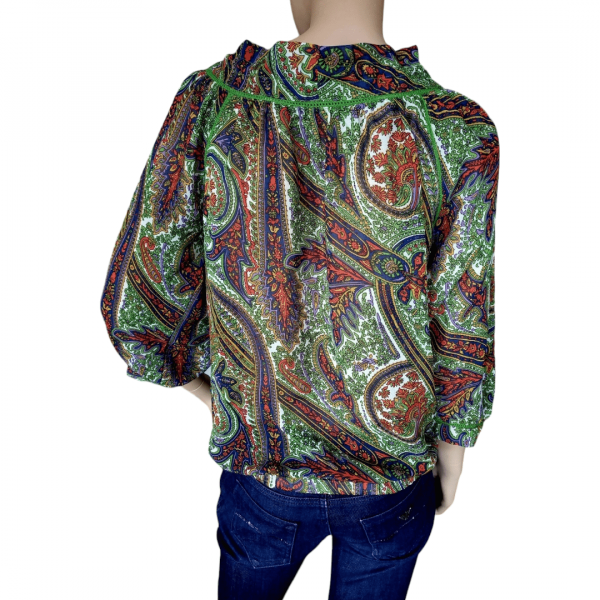 Blusa con Estampado de Paisley - Imagen 2