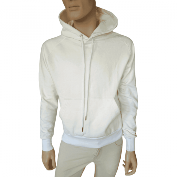Sudadera Blanca con Capucha