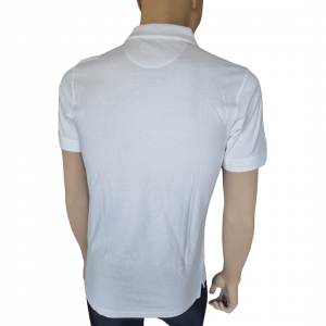 Polo Blanco manga corta