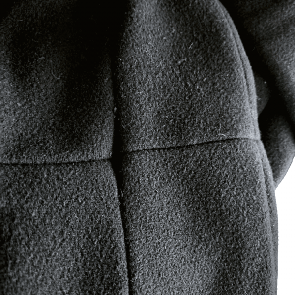 Abrigo negro mujer Zara - Imagen 4