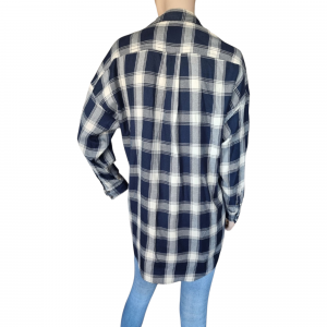 Camisa larga mujer de Zara Basic