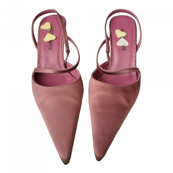 Conjunto Zapatos y Bolso Rosa Palo - Imagen 4