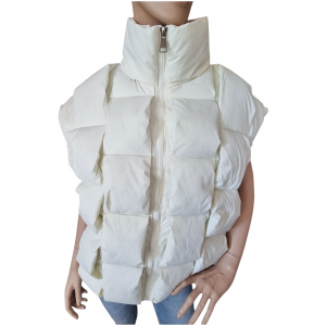 Chaleco unisex a cuadros 3D