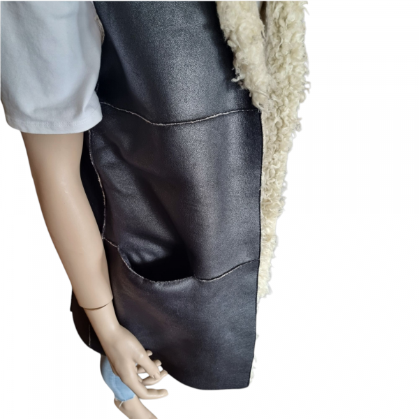 Chaleco forrado Zara Basic - Imagen 3