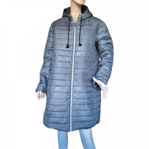 Abrigo Acolchado con Capucha Unisex