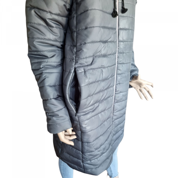 Abrigo Acolchado con Capucha Unisex - Imagen 3