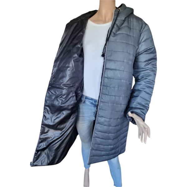 Abrigo Acolchado con Capucha Unisex - Imagen 4