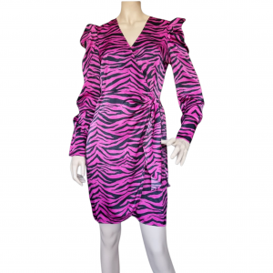 Vestido Fucsia Animal Print
