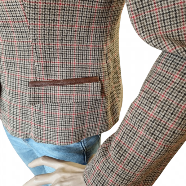 Chaqueta cuadros Cristal - Imagen 3