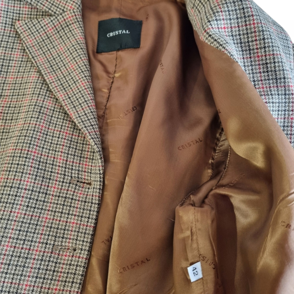 Chaqueta cuadros Cristal - Imagen 4
