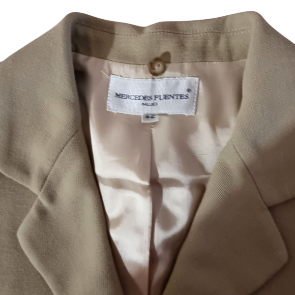 Traje pantalón Camel Mujer - Imagen 4