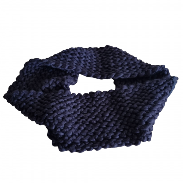 Cuello tejido de lana - Imagen 3
