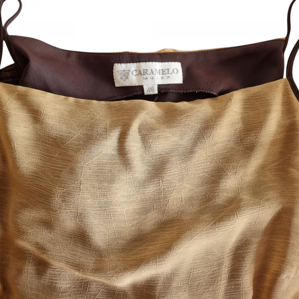 Vestido Largo Caramelo - Imagen 4