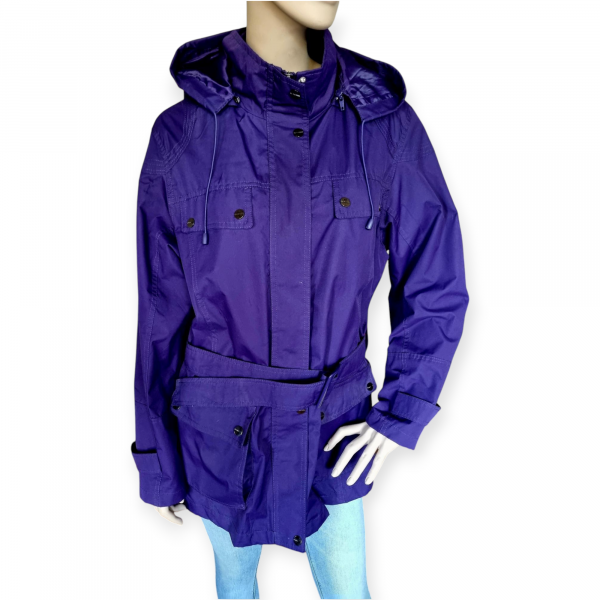 Parka con Capucha Desmontable
