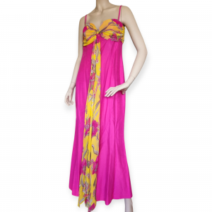 Vestido Fiesta Lazo Floral Toypes