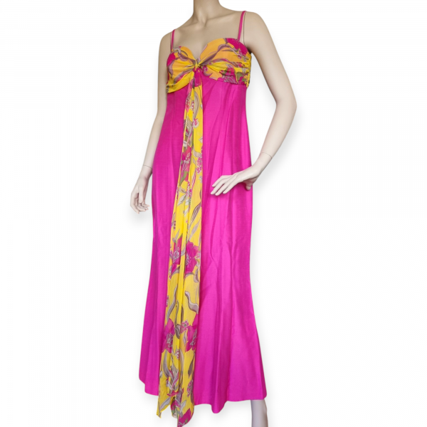 Vestido Fiesta Lazo Floral Toypes