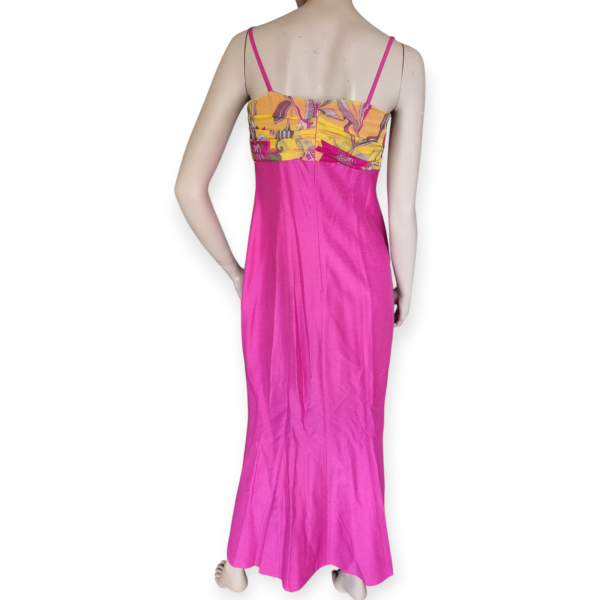 Vestido Fiesta Lazo Floral Toypes - Imagen 3