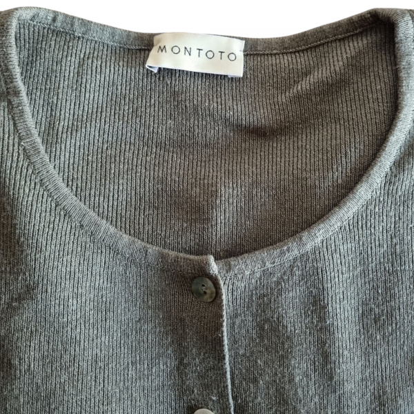 Chaqueta de Punto Verde Montoto - Imagen 4