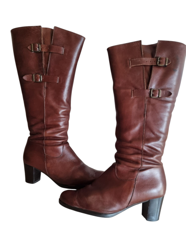 Botas Marrones Wonders - Imagen 4