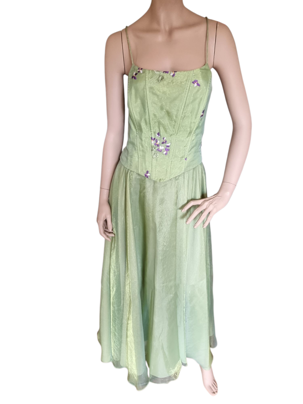 Vestido Fiesta Mercedes Fuentes - Imagen 3