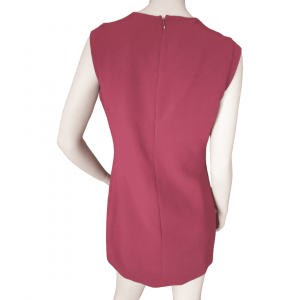 Vestido granate mujer