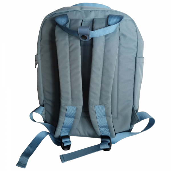 Mochila de Poliéster Unisex Azul Celeste - Imagen 2